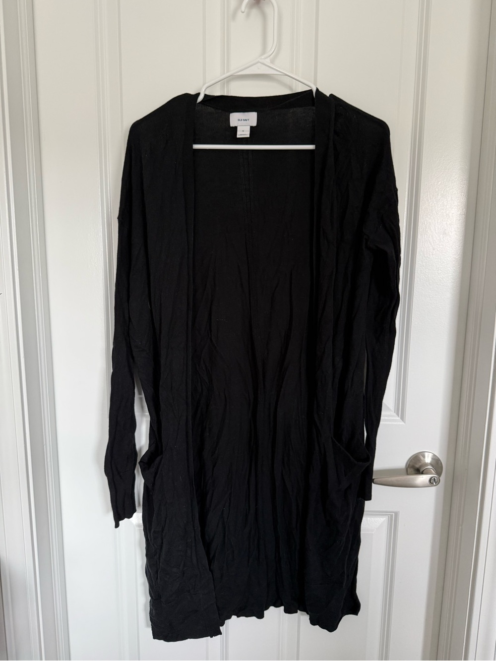 Old Navy Black Open-Front Cardigan